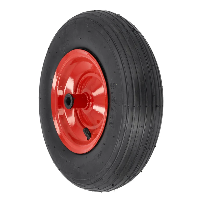 Pneumatiske dekk 3,50-6 Ø14 mm