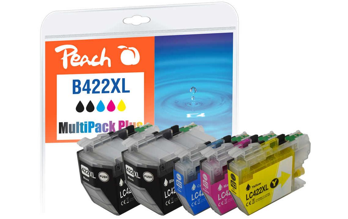 Tinte Brother LC-422XL MP Plus C/M/Y/BKDruckerpatrone: Schwarz, Cyan, Magenta und Gelb