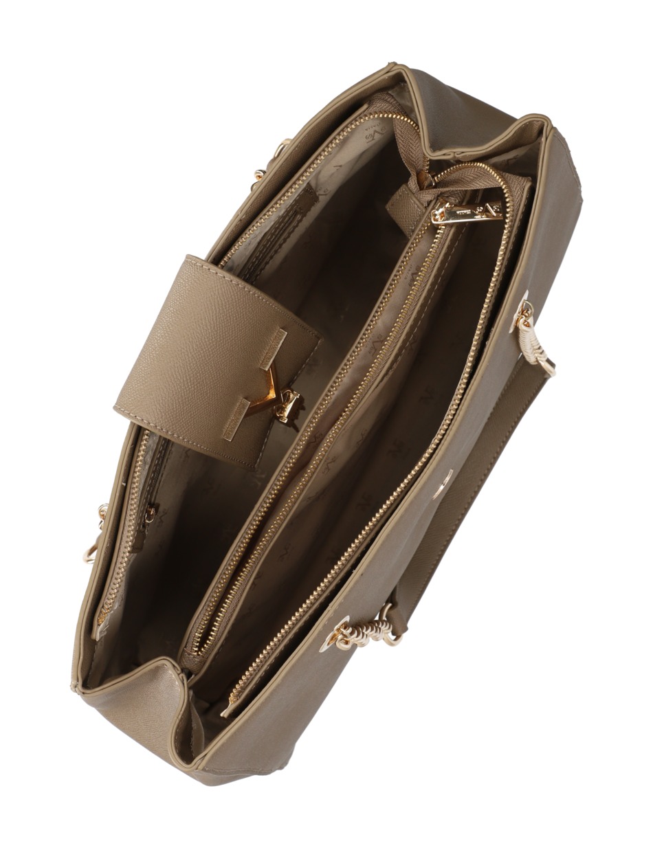 Lederimitat Shopper