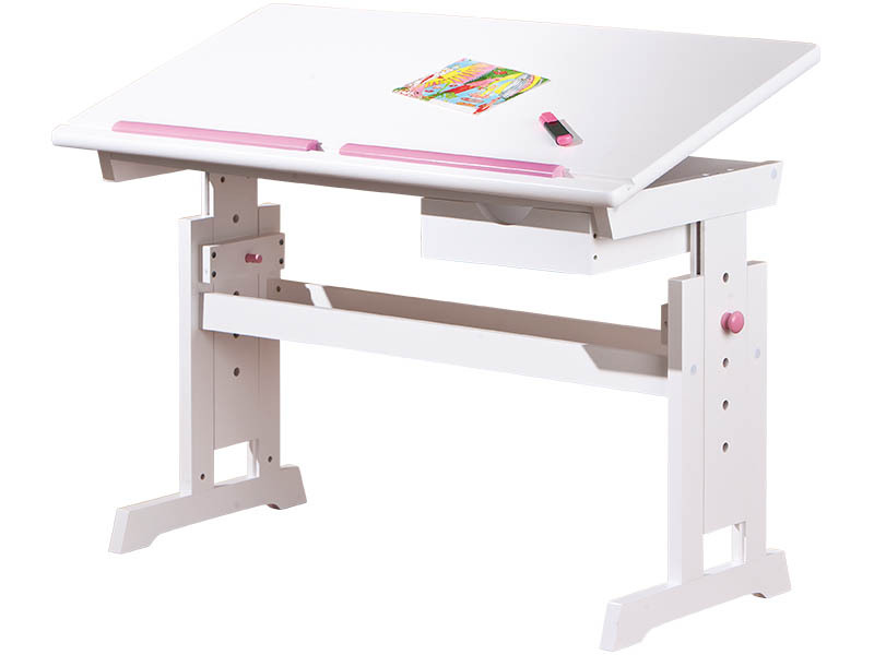 Schreibtisch BARU - weiß - 109x55 cm