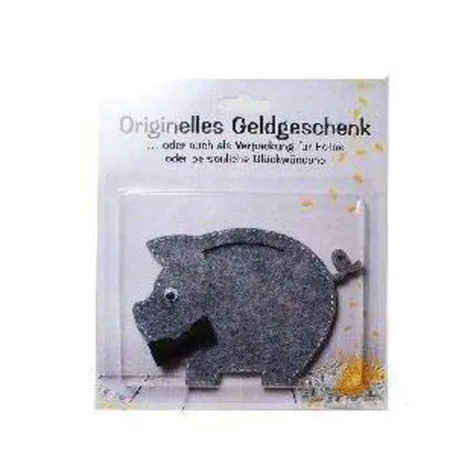 Udo Schmidt Geldgeschenk Originell filz Schwein, sortiert