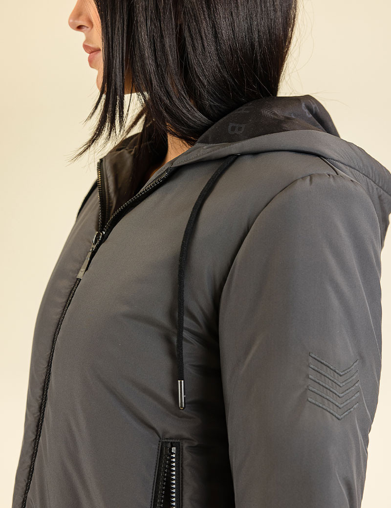 HBT BASICS | MIKE JACKET FEMME NOIR