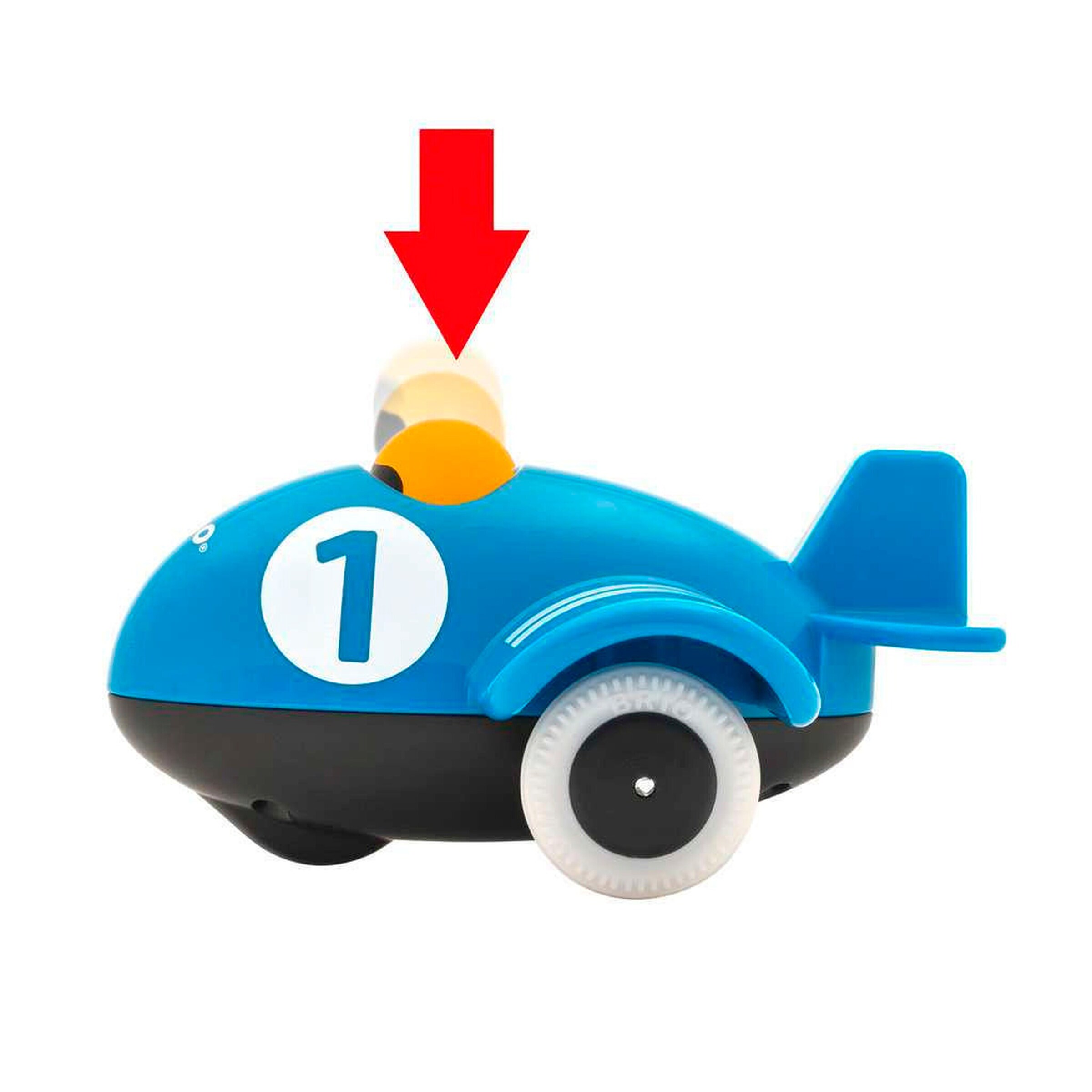 BRIO Push & Go Flugzeug