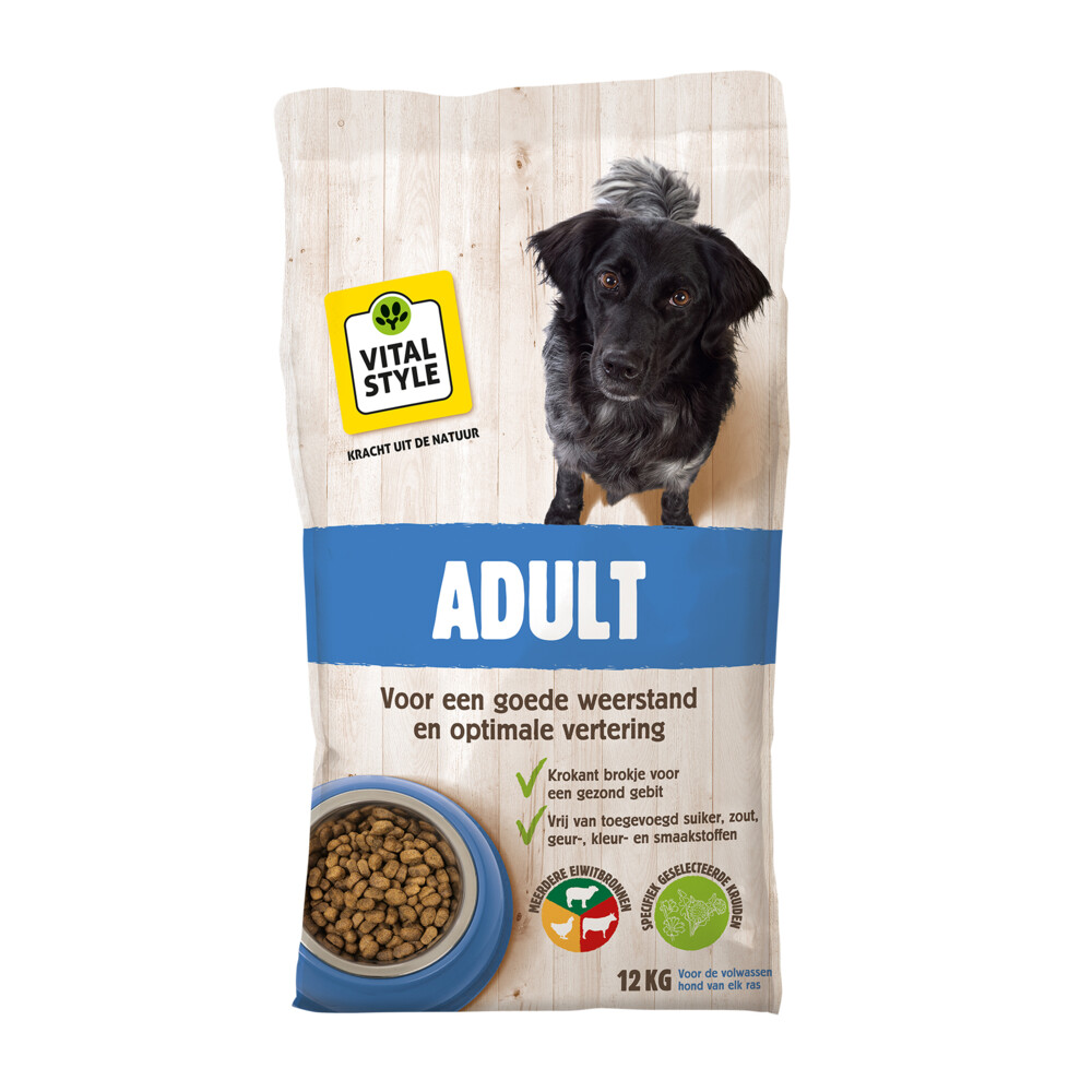 VITALstyle Hondenvoer Adult12 kg