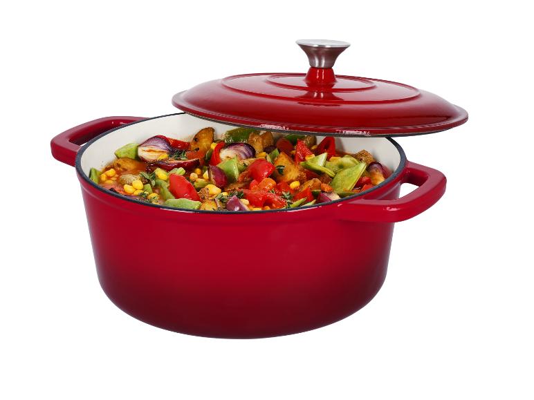 Gietijzeren pan 28 cm 5,6 L