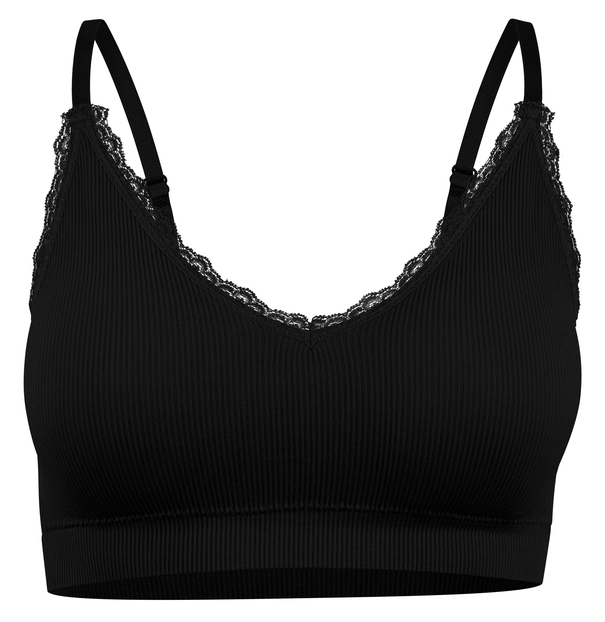 Yenita® Bustier mit Spitze Ribbed Collection