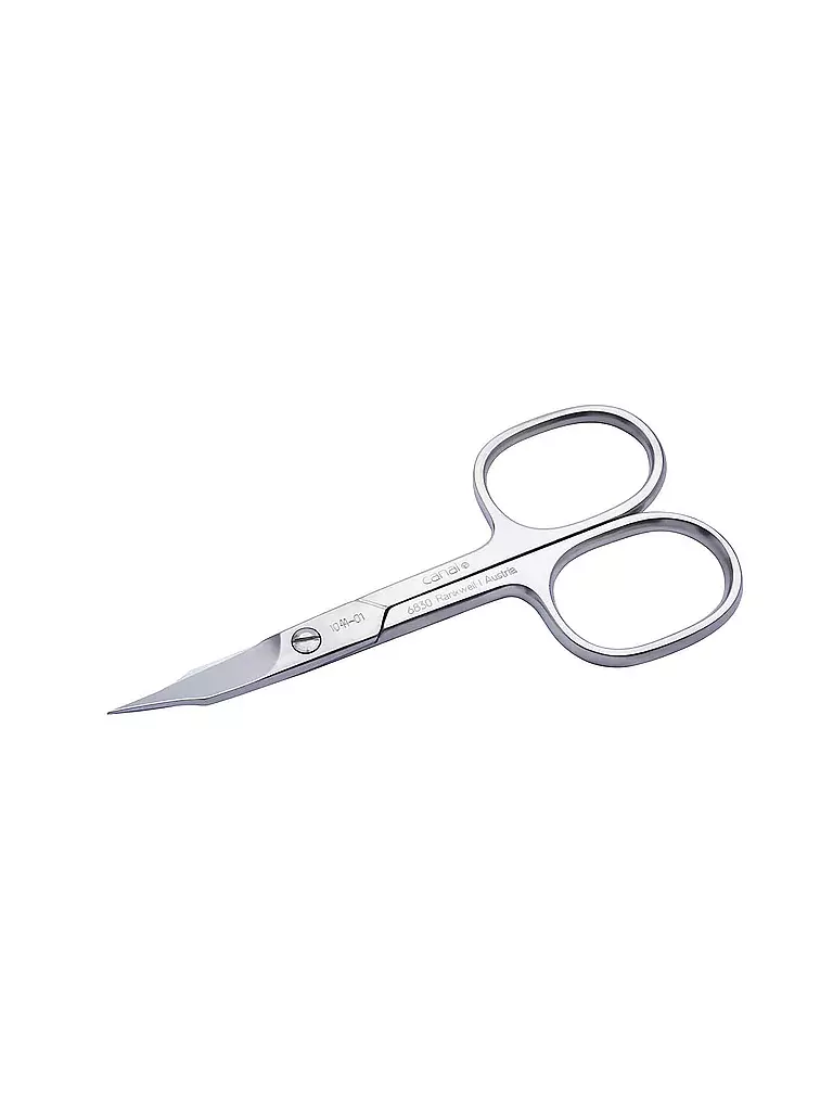 CANAL Nagelschere Turmspitz gebogen rostfrei 95 mm 1044-01 silber