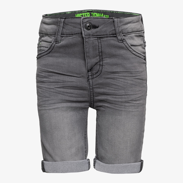 Unsigned jongens denim short grijs