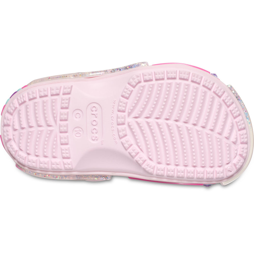 Køb Crocs Pink Milk Classic Star Sprinkel Shaker Clog