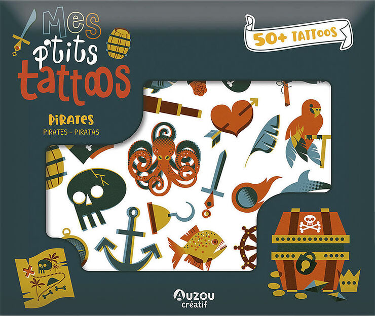 Auzou Auzou - Little Tattoos - Pirates