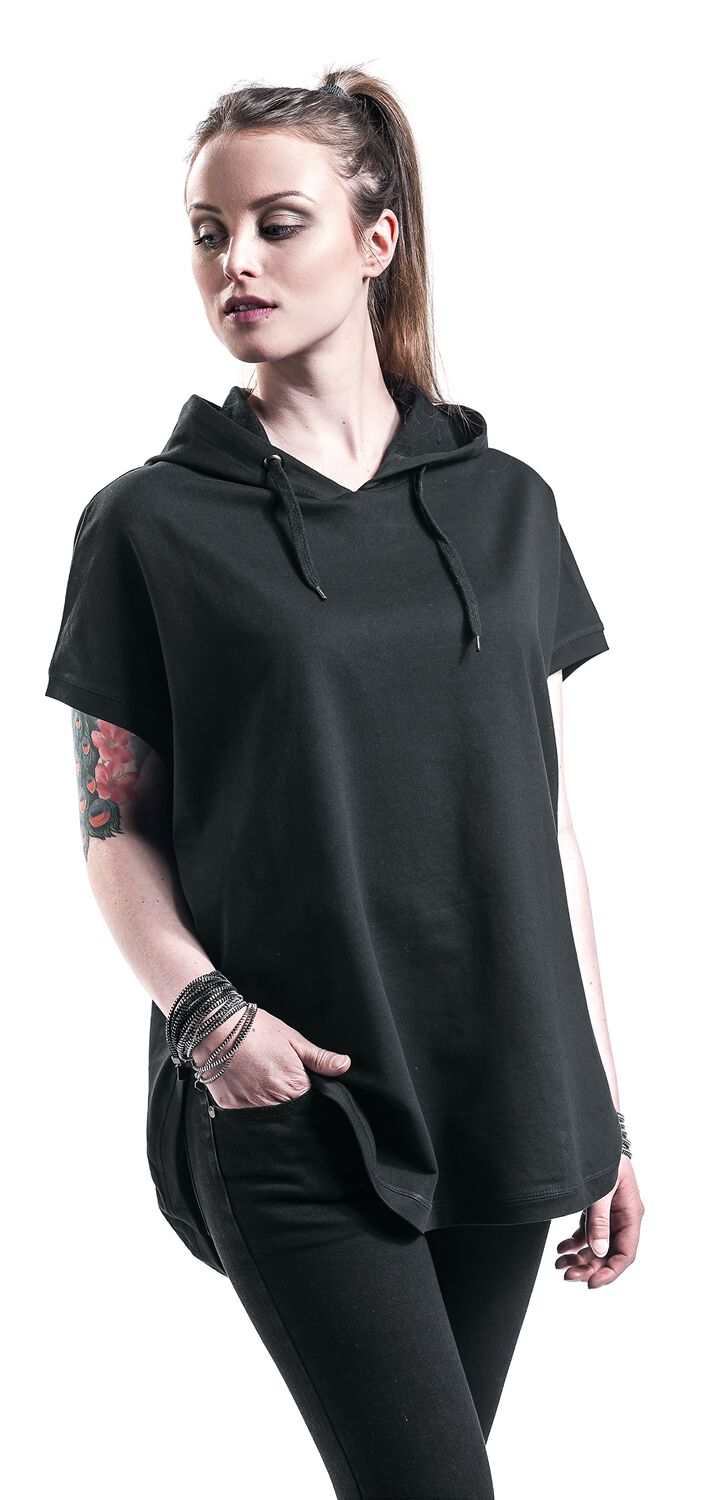 Ladies Sleeveless Terry Hoodie | Urban Classics T-Shirt Manches courtes
