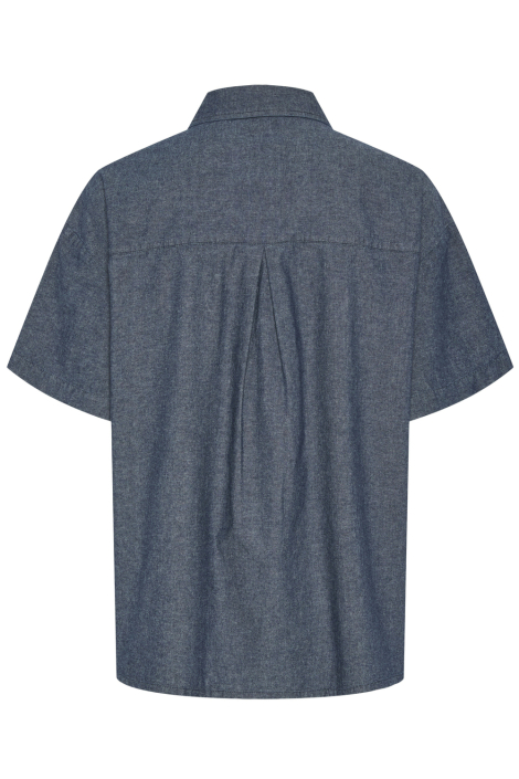 Pieces blauwe dames blouse