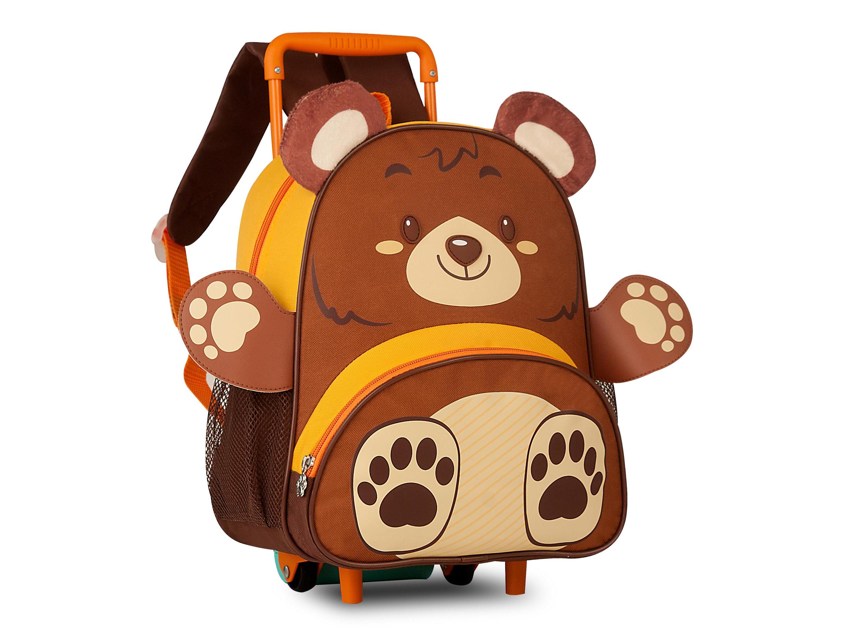 TROLLEY PRÉ-ESCOLAR CLIO ANIMAIS 35X28.5X39CM MODELOS SORTIDOS