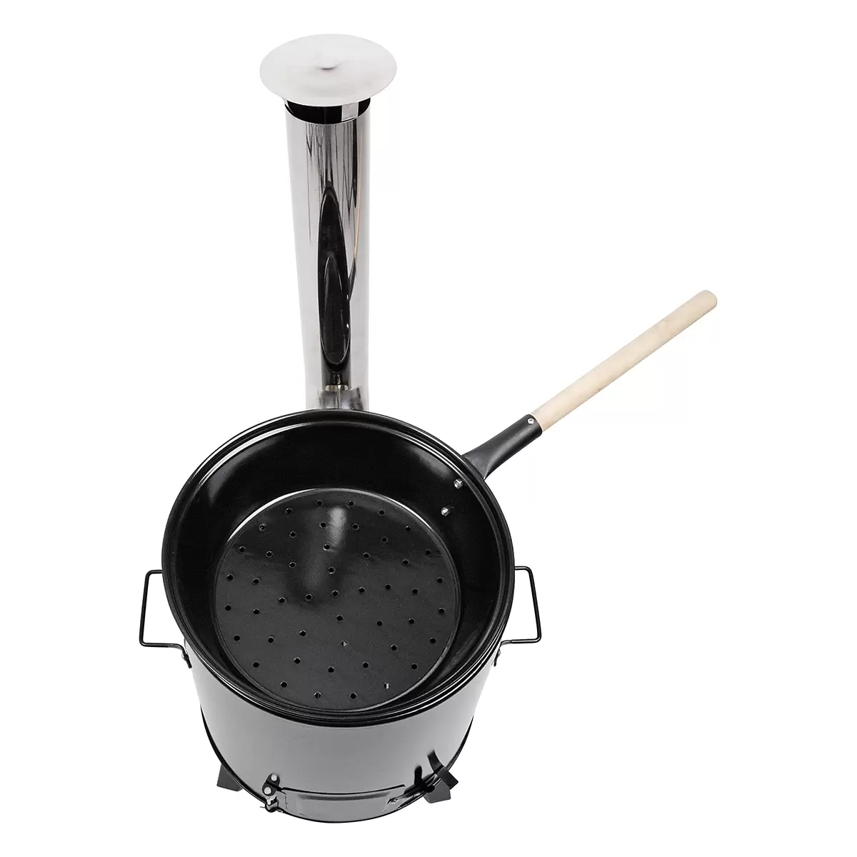Erlebnisofen Set 7teilig BBQ Dragon Schwarz