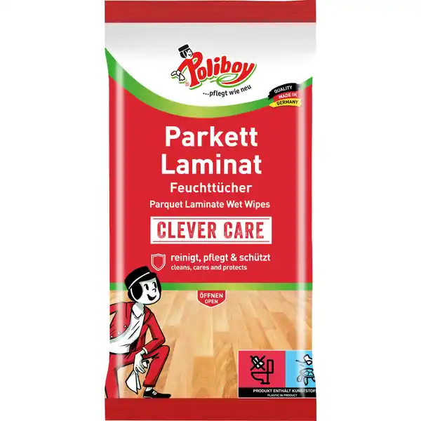 Parkett Laminat Feuchttücher