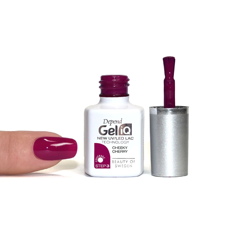 Depend Cosmetic Gel iQ Polish Step 3 - 5 ml - Cheeky Cherry