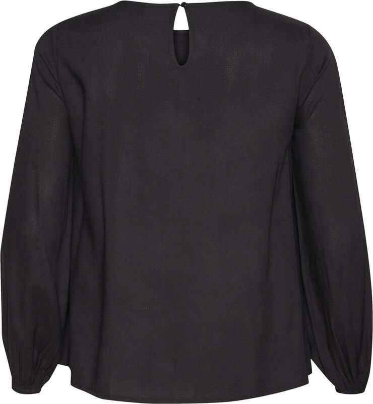 Kaffe Curve KCelina Blouse Black deep