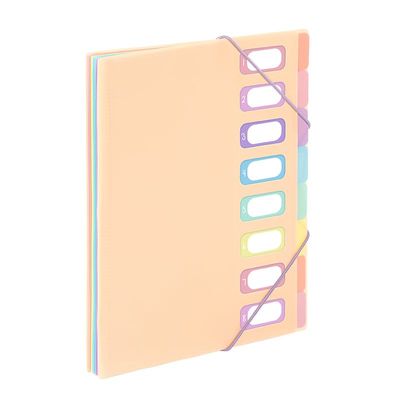 Viquel Rainbow Pastel - trieur à soufflet - pour A4 - à onglets - disponible en différents coloris