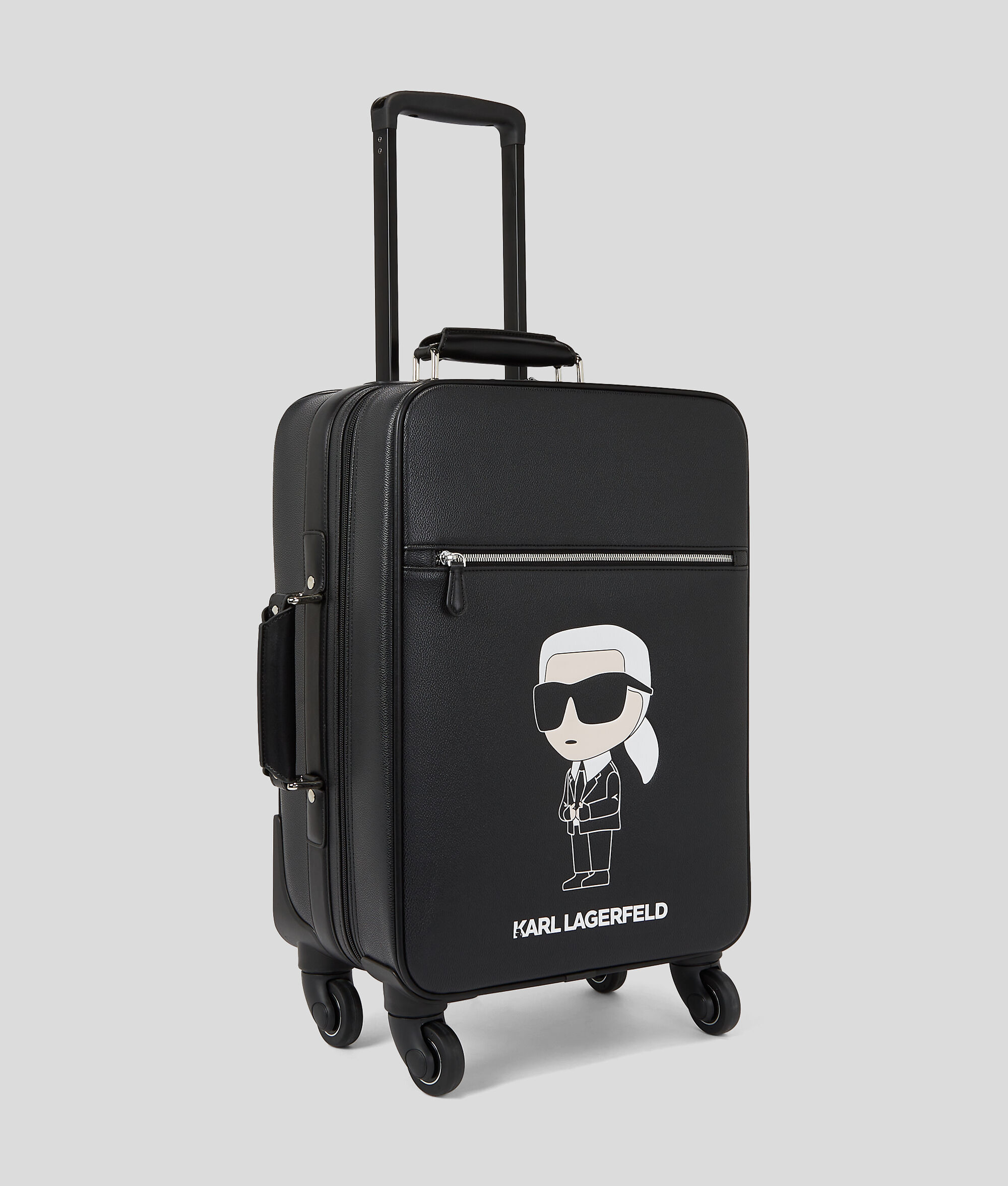 VALISE À ROULETTES EN TOILE ENDUITE K/IKONIK