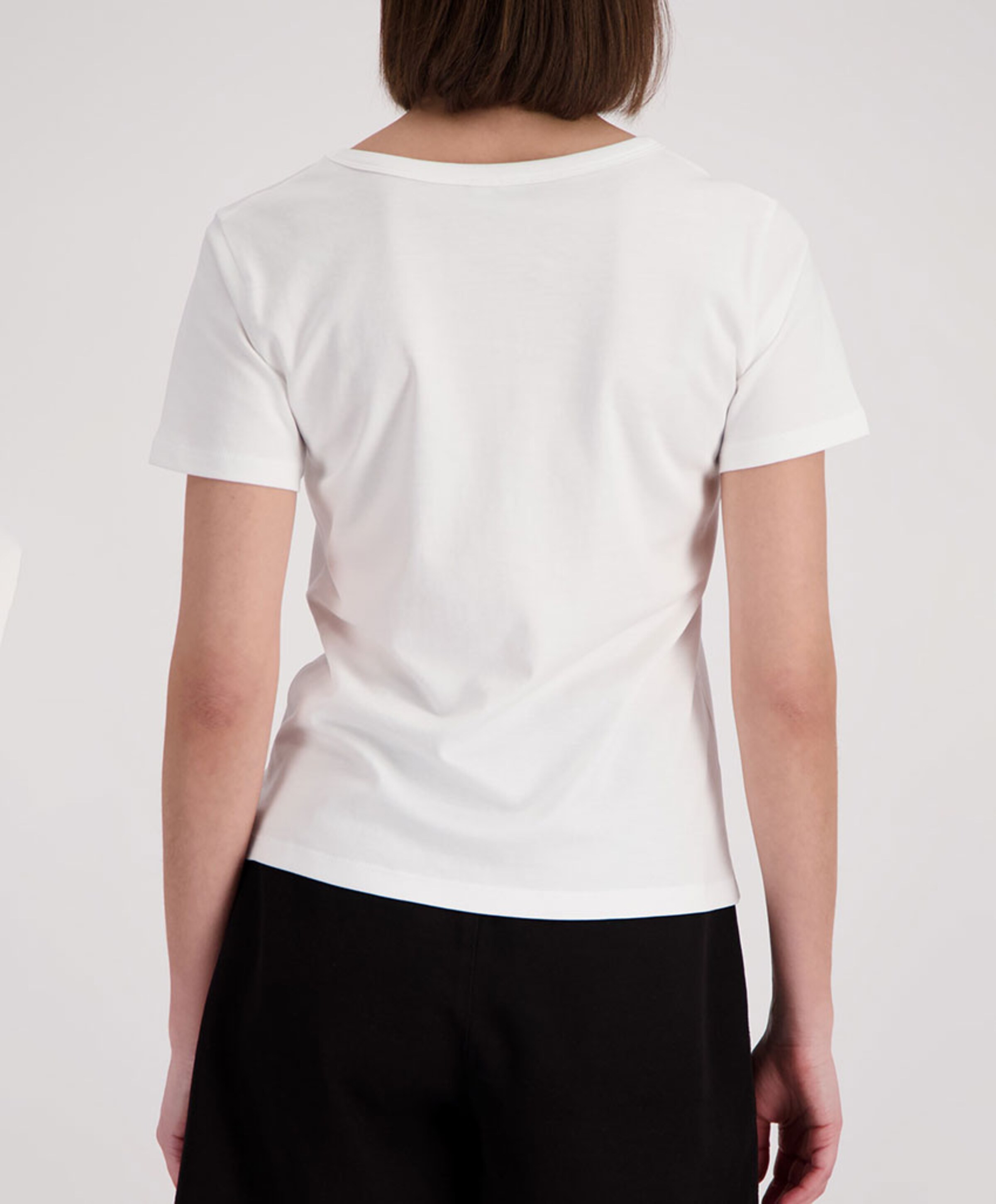 Monari Dames T-shirt ecru