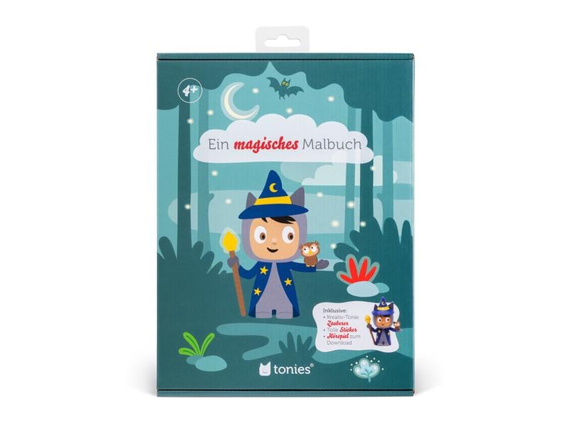 Tonies Ein Magisches Malbuch & Kreativ-Tonie Zauberer Zubehör