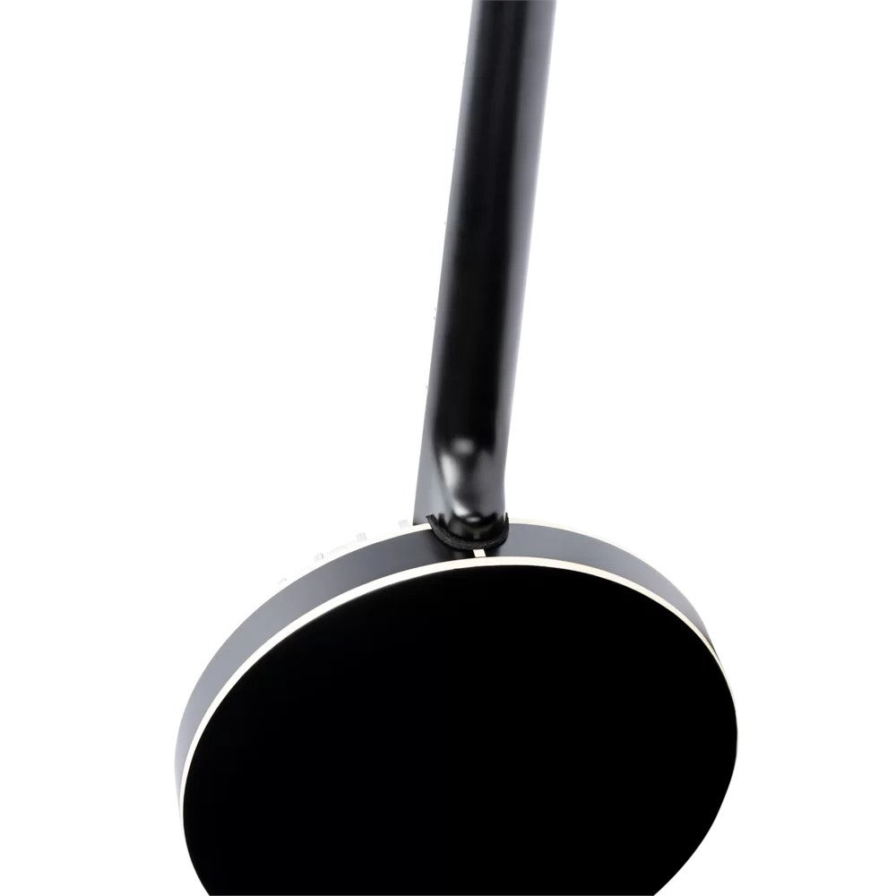 Ortega OBJE356-SBK-L Raven Series Satin Black linkshandige E/A zessnarige banjo met gigbag