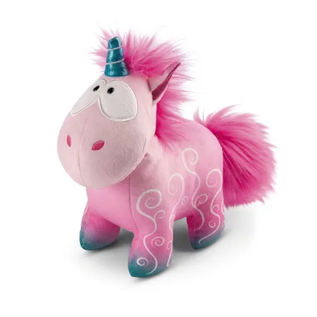 NICI Kuscheltier Einhorn Midnight Floral stehend, 22 cm