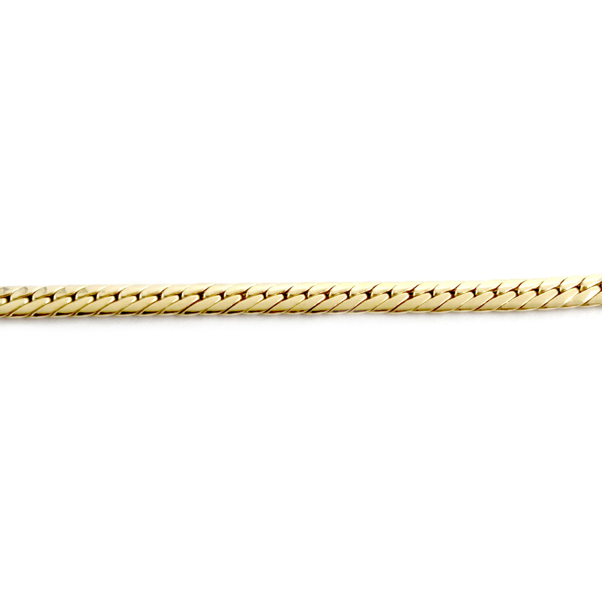 Collier d'occasion or 750 jaune maille anglaise 40 cm