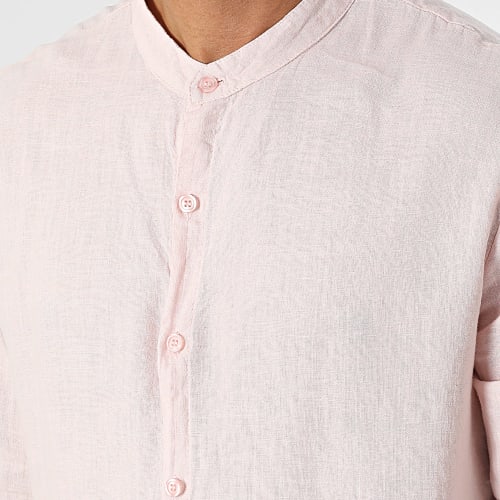 Ensemble Chemise Manches Longues Et Pantalon Rose