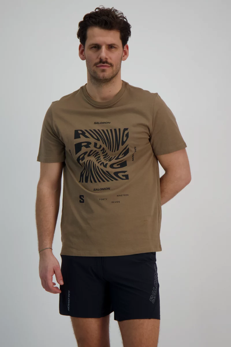 Salomon Running Graphic Herren T-Shirt