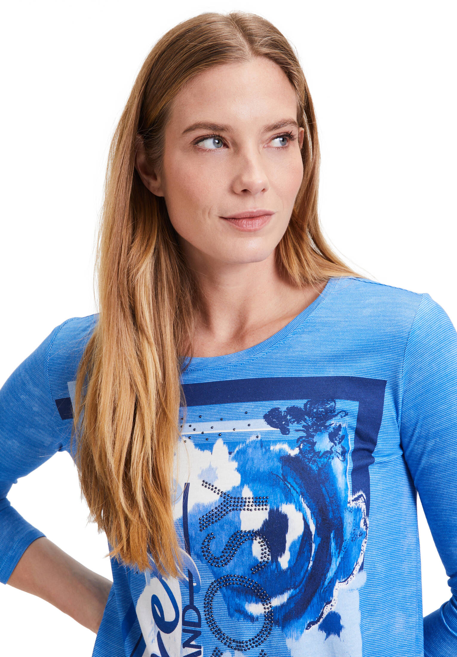 Betty Barclay| Damen Printshirt mit Tunnelzug