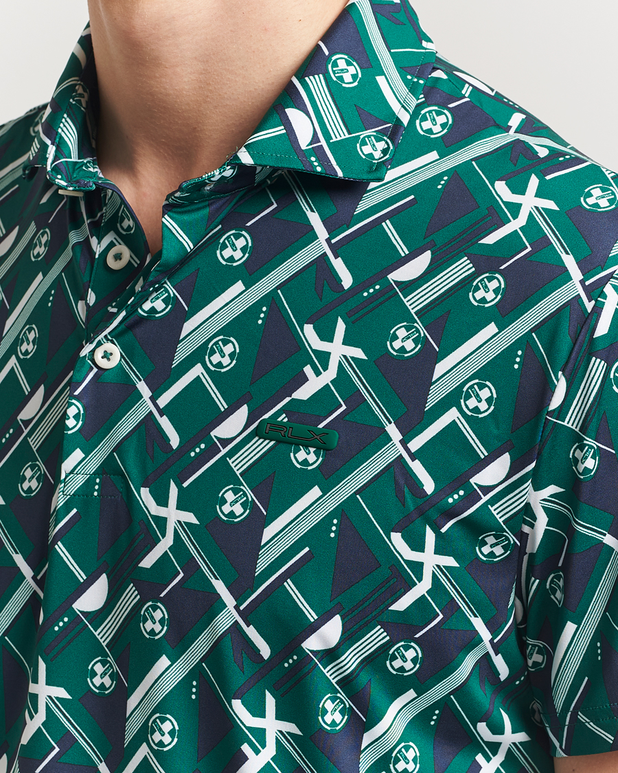 RLX Ralph Lauren Airflow Active Polo Kelly Green/Action Graphic