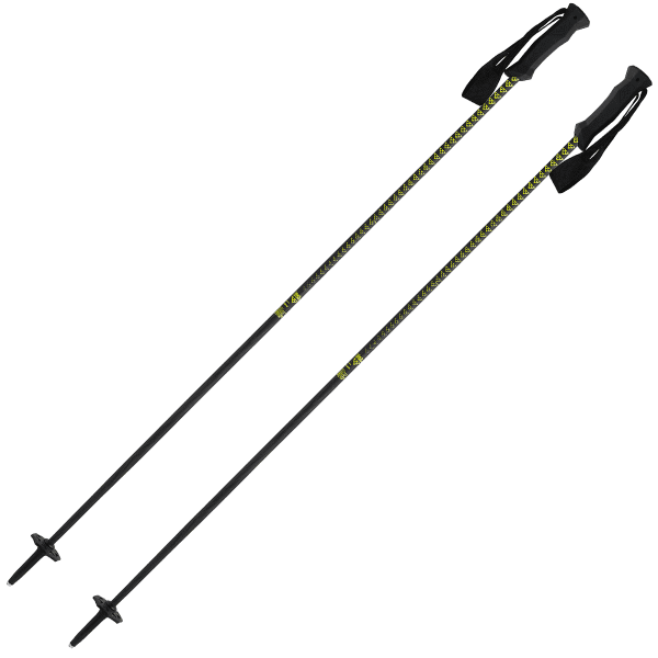 Bâton de ski BLACK CROWS STANS BLACK/YELLOW