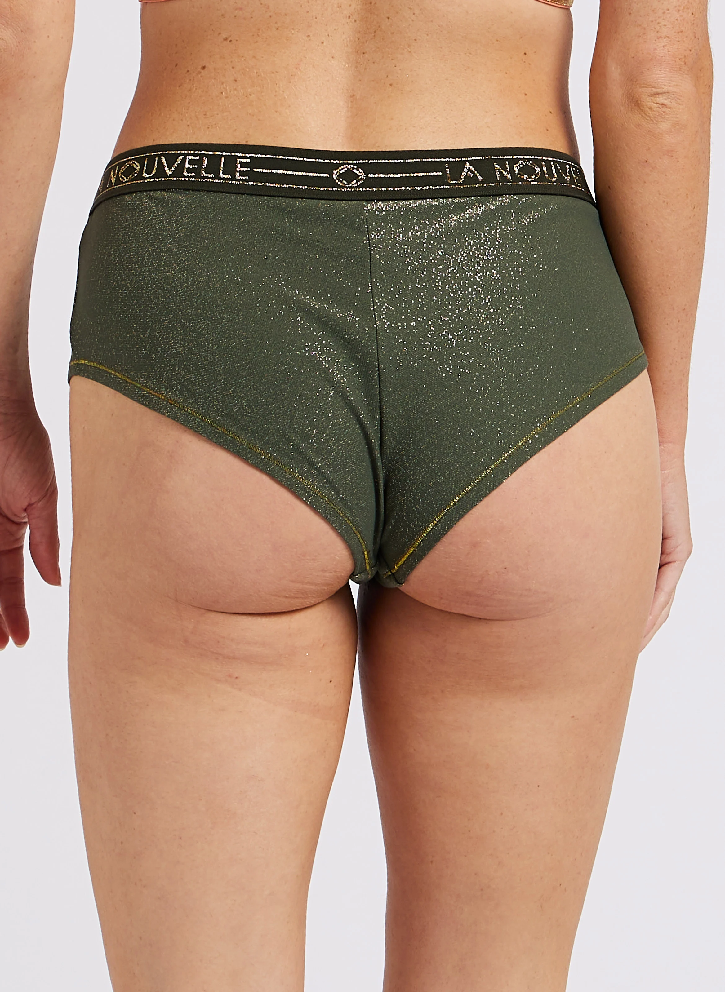 JUDITH - Shorty pailleté | Vert
