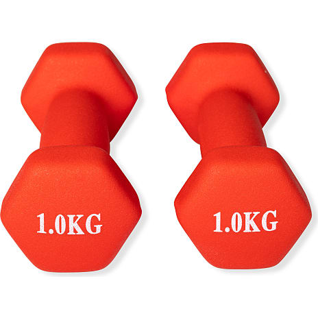 ASG Neopren håndvægtsæt 2 x 1 kg