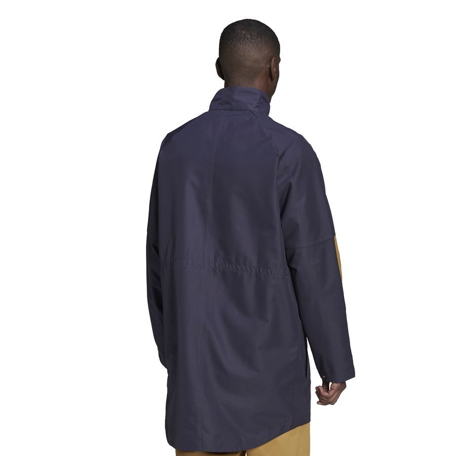 adidas Tiro Parka Veste - Bleu Marine/Doré