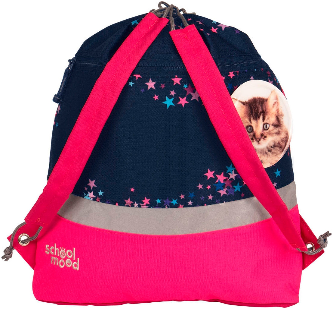 SCHOOL-MOOD® Schulranzen »Timeless Pro« retroreflektierende Flächen