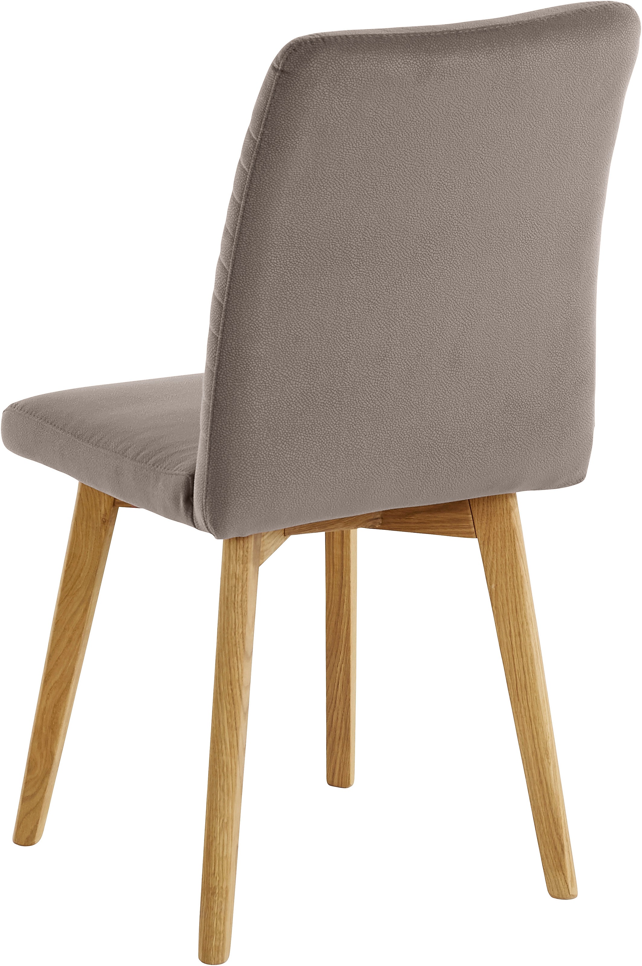 GOODproduct Esszimmerstuhl »Alessja« (Set) 2 Stk.Bezug aus Microfaser, Gestell aus Eiche Massivholz
