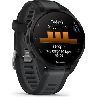 Montre connectée Garmin Forerunner 165 Noir/Gris fonce