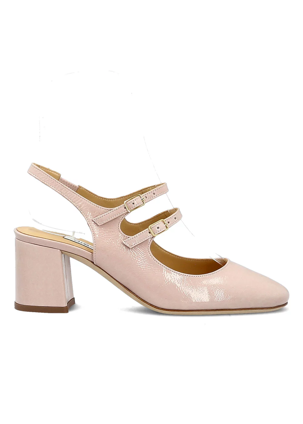 SANDALE BABY VERSAILLES VERNIS ROSE