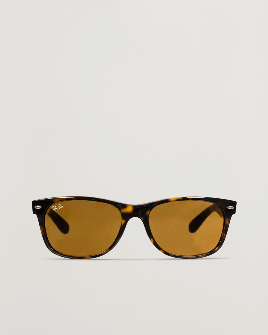 Ray-Ban New Wayfarer Sunglasses Light Havana/Crystal Brown