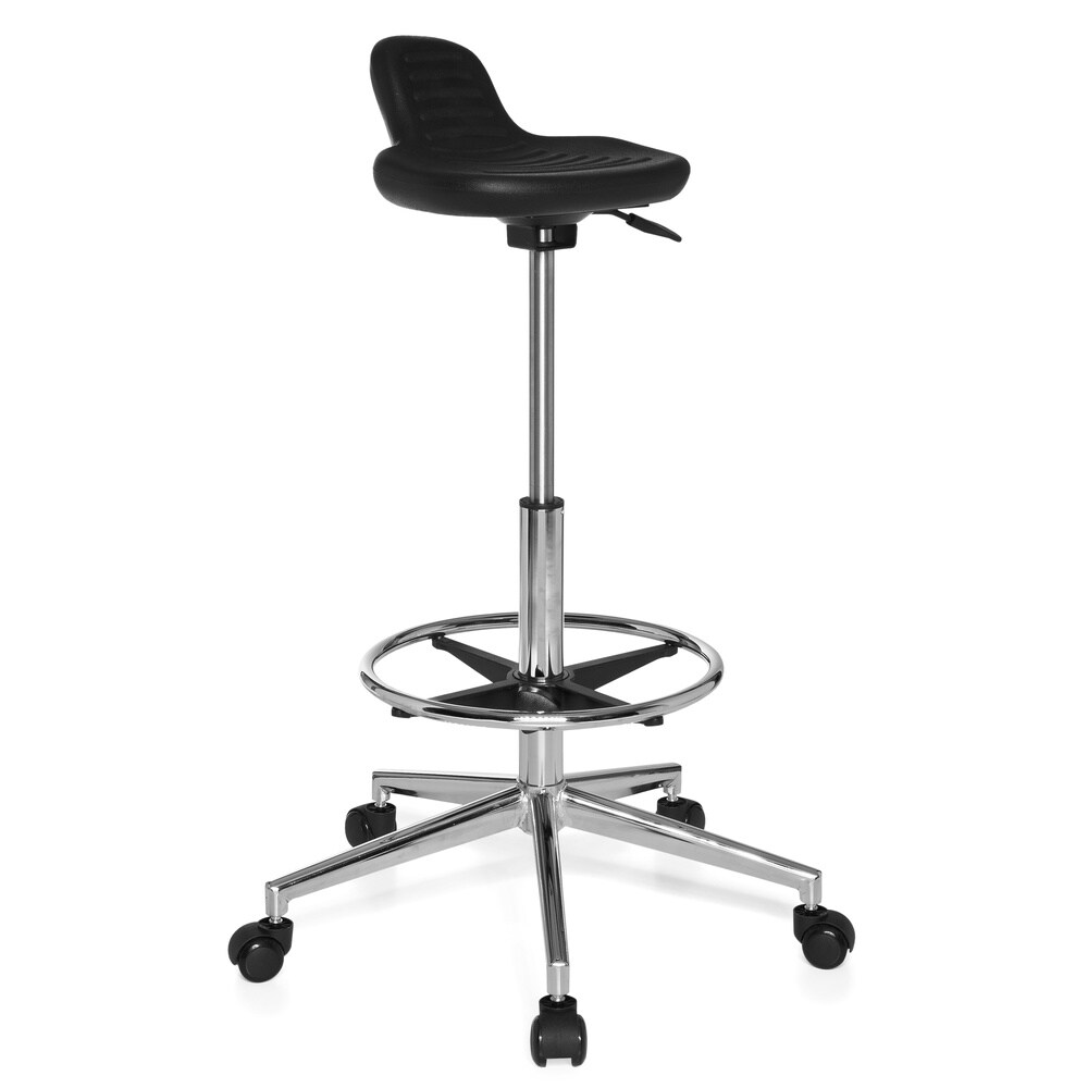 Drehhocker TOP WORK 03 Kunstleder ohne Armlehnen hjh OFFICE