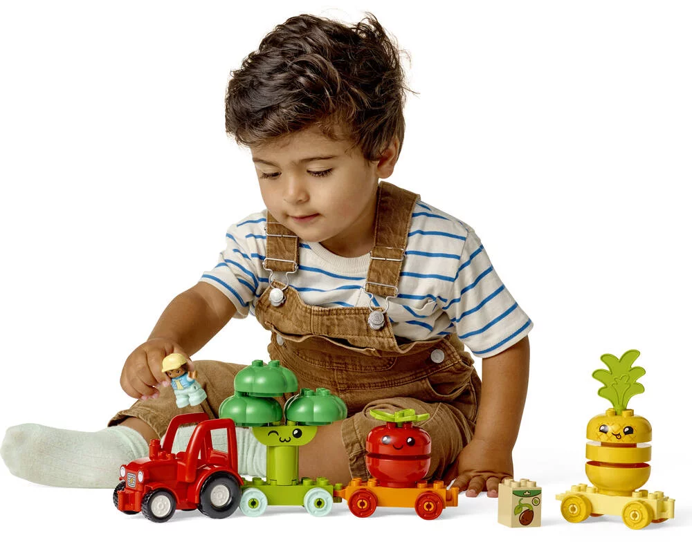 LEGO®DUPLO®MES 1ERS PAS 10982 - LE TRACTEUR DES FRUITS ET LEGUMES