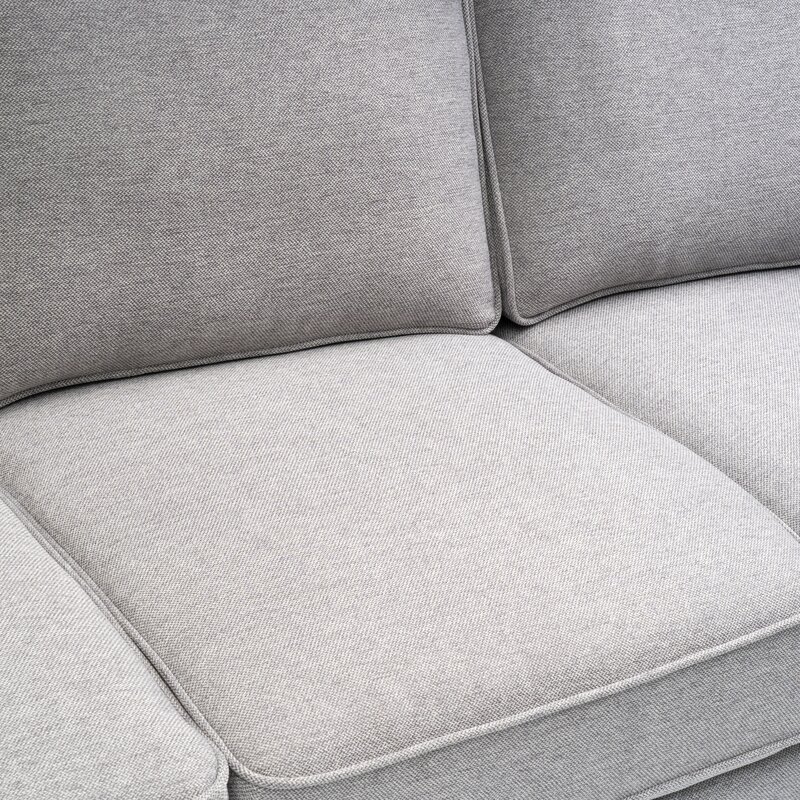 Hana 73&rdquo; Square Arm Sofa