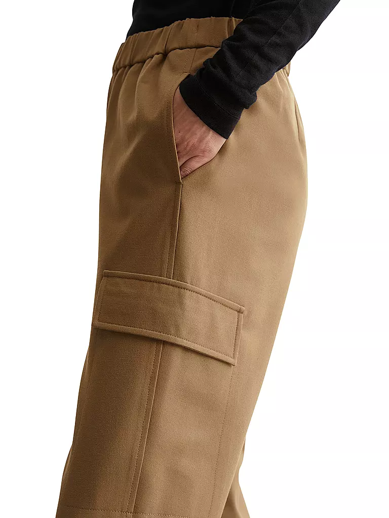 MARC O'POLO Hose Jooging Fit  braun