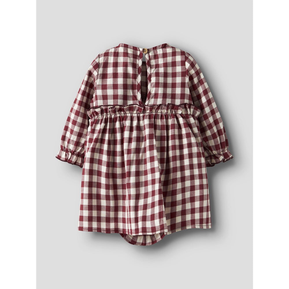 Køb Lil'Atelier Red Dahlia Nbfrio Ls Loose Body Kjole Lil