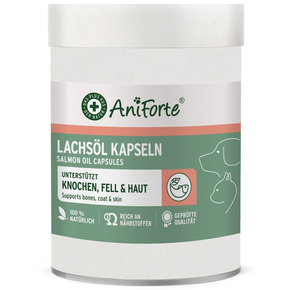 AniForte Lachsöl Kapseln