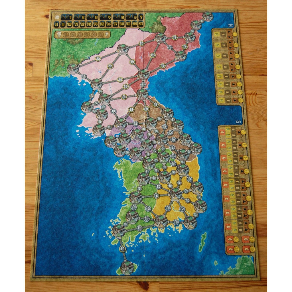 Funkenschlag Extension 4 : China / Korea
