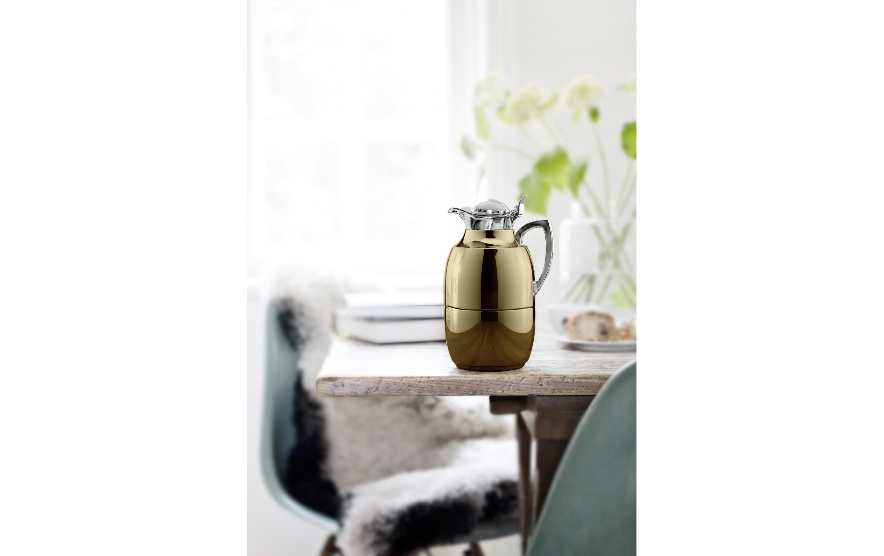 Thermoskanne Juwel 1000 ml, Gold<br>Karaffe aus Edelstahl