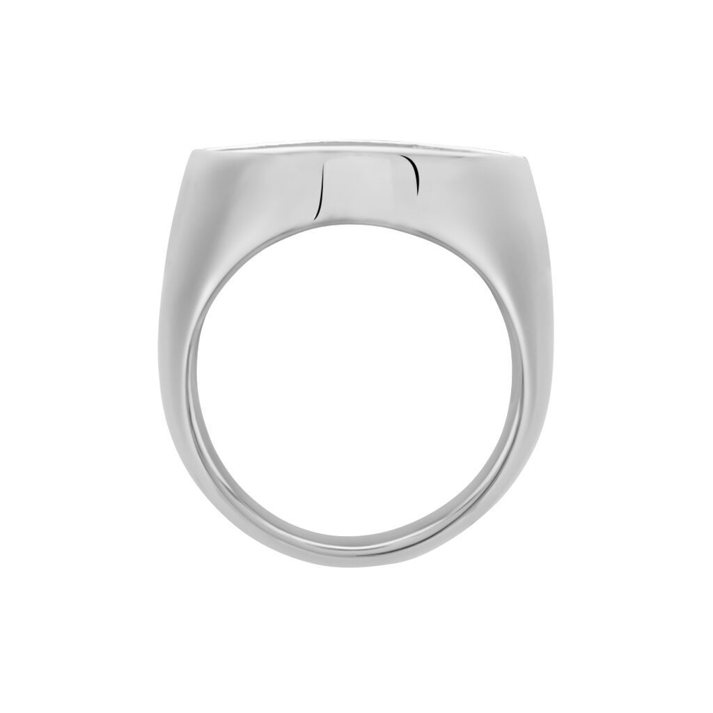 Bague Acier Vieillit Ron